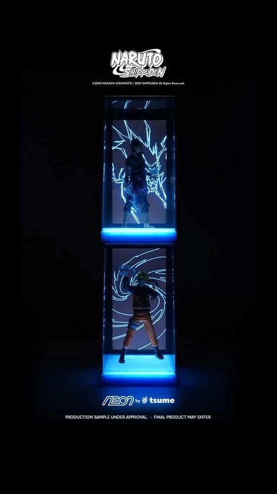 NARUTO - Sasuke Uchiha - Figure Neon by Tsume 25cm
